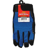 Do it Men's XL Polyester Spandex High Performance Glove with Hook & Loop Cuff