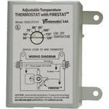 Ventamatic Power Attic Vent Thermostat with Firestat XXFIRESTAT