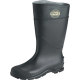 Servus Men's Size 8 Black Steel Toe PVC Rubber Boot 18821-BLM-080