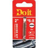 Do it #6-8 Slotted 2 In. Power Screwdriver Bit 306781DB