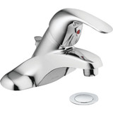 Moen Adler 1-Handle Lever Centerset Bathroom Faucet with Pop-Up, Chrome WS84503 456606