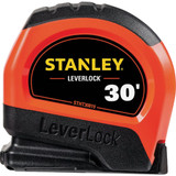 Stanley LeverLock 30 Ft. High-Visibility Tape Measure STHT30819S