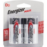 Energizer Max D Alkaline Battery (2-Pack)