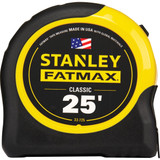 Stanley FatMax 25 Ft. Classic Tape Measure with 11 Ft. Standout