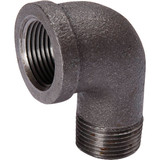 Southland 3/8 In. 90 Deg. Street Malleable Black Iron Elbow (1/4 Bend) Pack of 5