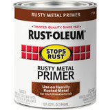 Rust-Oleum Stops Rust Rusty Metal Primer, Red-Brown, 1 Qt. 7769502 777546