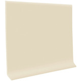 Roppe 2-1/2 In. x 4 Ft. Almond Vinyl Dryback Wall Cove Base Pack of 16