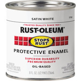 Stops Rust Satin White Enamel 7791730 786126