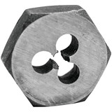 Century Drill & Tool 8.0x1.25 NPT 1 In. Across Flats Hexagon Pipe Die