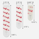 Command Assorted Adhesive Strips, White, 8 Small, 4 Medium, 4 Large Strips 17200-16ESF 617164