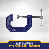 Irwin Quick-Grip 1 In. C-Clamp 225101ZR 326980