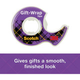 Scotch GiftWrap Tape, 3/4 In. x 650 In.