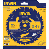 Irwin Marathon 7-1/4 In. 24-Tooth Composite Decking Circular Saw Blade