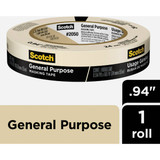 Scotch 0.94 x 60.1 Yd. General Purpose Painting Masking Tape