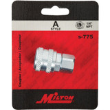 Milton Push-Type 1/4 In. FPT Coupler