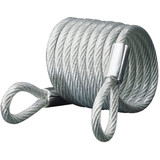 Master Lock 6 Ft. x 1/4 In. Self-Coiling Cable 65D