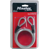 Master Lock 6 Ft. x 1/4 In. Self-Coiling Cable