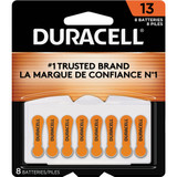 Duracell EasyTab 13 Hearing Aid Battery (8-Pack) 74087