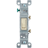 Do it Residential Grade 15 Amp Toggle Single Pole Switch, Ivory C21-01451-02I