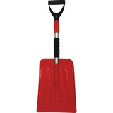 Oskar 9-1/2 In. Poly Emergency Automotive Snow Shovel with Extendable Steel Handle