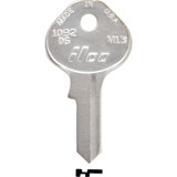 ILCO Master Nickel Plated Padlock Key M13 / 1092DS (10-Pack) AL3391600B