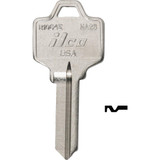 ILCO National Nickel Plated File Cabinet Key NA25 / DIB R1064E (10-Pack)