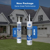 GE Window & Door All-Purpose Sealant, White, 10.1 Oz. Cartridge