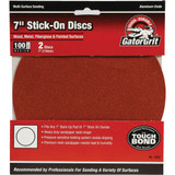 Gator 7 In. 100 Grit Stick-On Sanding Disc (2-Pack) 3037