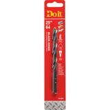 Do it 25/64 In. Black Oxide Drill Bit  325221DB