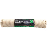 Do it Best 7/32 In. x 100 Ft. White Solid Braided Cotton Sash Cord 218847