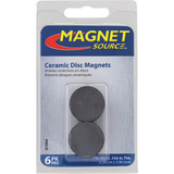 Master Magnetics Ceramic 1 in. Magnetic Discs (6-Pack) 07004 362735