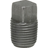 Anvil 1/2 In. Malleable Black Iron Square Head Pipe Plug 8700159257