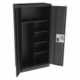 Tennsco Storage Cabinet,72"x36"x18",Black,5Shlv 7214ELBK