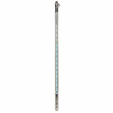 Vee Gee Liquid In Glass Thermometer,2 deg F 80903E-A