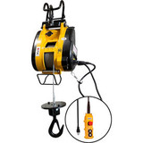 OZ Lifting 1/4 Ton Electric Wire Rope Hoist 90' Lift 75 FPM 115V