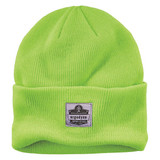 N-Ferno by Ergodyne Knit Cap,Over The Head,Universal,Lime 6806