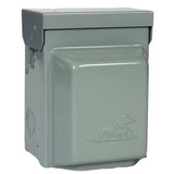 Ge Unmtr Pwr Outlet,Gng;20A,Stl,5-20R2 U012010