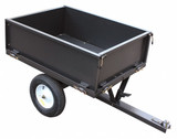 Sim Supply Trailer Cart,10 cu.ft.,500 lb.,Pneumatic  46V231