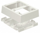 Panduit Fast-Snap Box,Off White,PVC,Boxes  JBP2FSIW