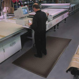 Notrax Antifatigue Mat,Black,3ft. x 4ft. 410S0534BL