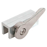 Primeline Tools Window Lock,Silver,21/32 in L,1 3/4 in W U 9824