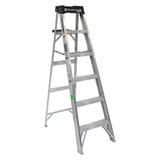 Louisville Stepladder,Alum,6 ft.,300 lb.  AS3006