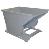 Sim Supply Self Dumping Hopper,Gray,6,000 lb  5077 GRAY