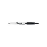 Sharpie Permanent Marker,Black,Retractable,PK12 32701