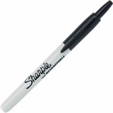 Sharpie Permanent Marker,Black,Retractable,PK12 32701