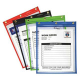 C-Line Products Heavy Duty Shop Ticket Holder,9"W,PK20 50920