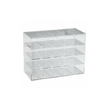 Brady Safety Glasses Holder, Clear, Acrylic GH20N