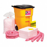 Pig Spill Kit, Chem/Hazmat, Black/Yellow KIT366