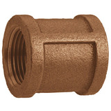 Sim Supply Coupling, Red Brass, 1 in,FNPT,Class 125  1VFE4