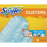 Swiffer Duster Refill,15 3/8 in L,White,PK4 99036